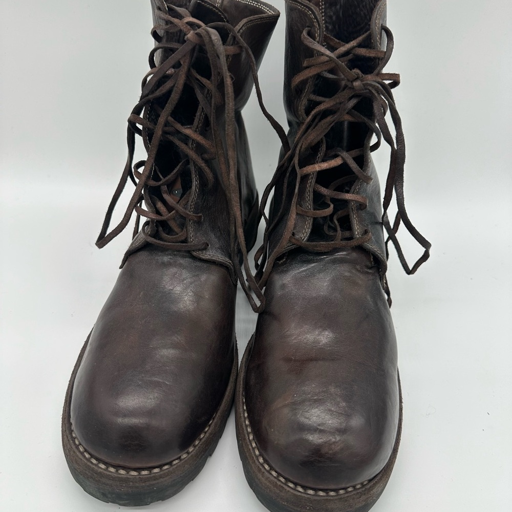 Guidi Men’s Brown Leather EU Size 42 Boots